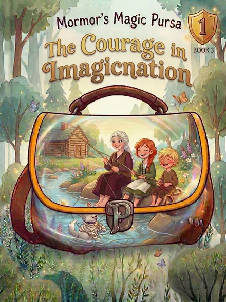 The Courage in Imagicnation &mdash; cover illustration by Dennis Harrington